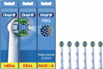 Toothbrush head EB20-6 Precision Clean Pro, white, 6pcs. EB20RX-6 | 8006540847466