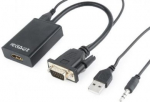 I/O ADAPTER VGA TO HDMI/A-VGA-HDMI-01 GEMBIRD A-VGA-HDMI-01 | 8716309098762