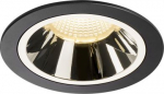Downlight Luminaire NUMINOS&reg; DL L 3000K 55&deg;, 25,41W, IP20/IP44, black 1003945 | 4024163240956