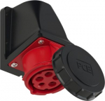 CEE-receptacle wall mount 20A 4P5W 6h IP67 UL 11592-6