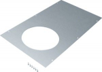 cover for flush floor trunking dry care nw 500 l=800mm punched R12 round 306mm BKA500800R12 | 4012002236611