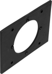 installation wall for CEE-devices for each installation field, deep black GBZWC9005 | 4012002246856