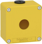 Harmony XAP, XB2 SL, Empty control station, zinc alloy, yellow, M20, 80 x 80 x 51,5 XAPK1201 | 3389118039612