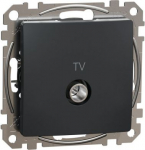 Intermediate TV socket 7dB, anthracite Sedna Design SDD114474 | 3606481467355