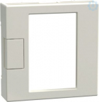 Schneider Electric Merten System M room temperature controller MEG5775-0319 in color polar white is a central plate. Its mounting box can be recessed into the surface with flush type. It is 72 mm in width, 47 mm in height, and 72 mm in depth. IP20 le ...