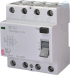 EFI-P4 AC 100/0.3 Residual current circuit breaker 4P 80A 30mA - AC 002062151 | 3838895521501