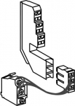 Auxiliary contact, 1 OC. range of product: NS630b...1600 - device short name: OF - signal contacts composition: 1 NO/NC. 33801 | 3303430338017