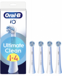 iO UltimateClean CWF-4 Electric Toothbrush Brush Heads, White, 4-Pack iOrefUltimClWhite4 | 8700216199513