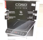 SALE OUT. Caso Touch 2000 Hob, Induction, Width 29 cm, 1 cooking zone, Touch control, Black | Caso Hob | Touch 2000 | Number of burners/cooking zones 1 | Touch | Induction | Black | DAMAGED PACKAGING, SCRATCHED CORNER 02008SO | 2000001441473