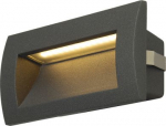 DOWNUNDER OUT LED M recessed wall light, anthracite, SMD LED 3000K, IP55 233625 | 4024163148153