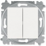 Switch 2 gang 2-way + 2-way retractive 2CHH595345A6068 | 8592624109945