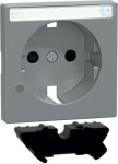 Schneider Electric Merten System M MEG2333-0460 in color white is a central plate for socket outlet with 1 gang. The socket outlet pole configuration is 2P. And it is used for CEE 7 standard. Designed with a shutter, this central plate is dedicated t ...