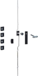 Locking and rods for NSYPLM108. range of product: Enclosure spare parts - accessory / separate part type: locking system - device application: multi-purpose - mounting support: direct mounting on door - product compatibility: PLM enclosure: H = 1056  ...