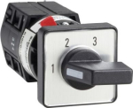 Cam stepping switch, Harmony K, 16mm or 22mm , plastic, 2 poles, 3 steps, 30 degree, 10A, 30x30mm, m K10F013NCH | 3389110076639