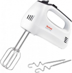 TEFAL Hand mixer | HT3101 QuickMix | Hand Mixer | 300 W | Number of speeds 5 | Turbo mode | White HT3101 | 3016661149108