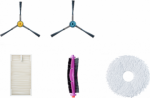 Midea Spare Parts Kit for V12: 6x Side brushes, 2x Roller brushes, 3x HEPA Filters, 4x Mops, 3x Dust Bags 12175000A43962 | 6956079724511