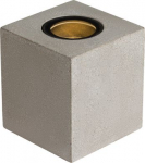 CONCRETO FL, Free-standing lamp square GU10 grey 10W 1006409 | 4024163266314