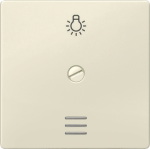 1-gang rocker with light symbol, with window, 55x55mm, with screw terminal, electrical white, DELTA i-system 5TG6296 | 4001869308647