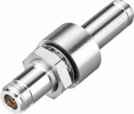 Lightning protector LP798-2N, Lightning protection element with N/N Female/female connection, IP65 (-40...+85 &deg;C), 2 ... 6 GHz, with Quarter-Wave technology for SCALANCE W antennas, compact instructions as hard copy German/English 6GK5798-2LP10-2AA6  ...