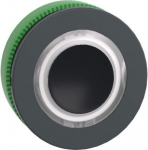 Head for illuminated push button, Harmony XB5, plastic, white flush mounted, 30mm, universal LED, il ZB5FW913 | 3606481340474