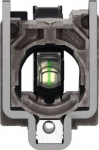 Complete body light block assembly, Harmony XB4, flashing, with body fixing collar, universal LED, 2 ZB4BV18B1 | 3389110215038