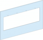 Front plate, PrismaSeT P, for FupacT ISFT 400, 9M, vertical, fixed, with cut-out, W650 LVS03323 | 3606481871909