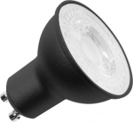 LED bulb 6W 38&deg; 450lm 2700K GU10 IP20 DIM, black 1005077 | 4024163252034