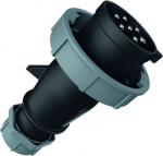 Industrial Plug AM-TOP 7x32A 7h 500V IP67 black 2213 | 4015394013921