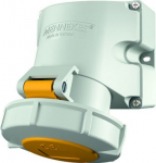 Wall mounted recept. 32A5p4h110V, IP67 9380 | 4015394282624