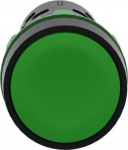 PB, Spring Rtn, green, 2NO. range of product: Harmony XB7 - device short name: XB7 - mounting diameter: 22 mm - IP degree of protection: IP20 (rear face) conforming to IEC 60529, IP65 (front face) conforming to IEC 60529 - connections - terminals: sc ...