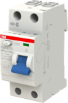 F202 A-63/0.03 Residual Current Circuit Breaker (RCCB) 2P 63A 30mA A 2CSF202101R1630 | 8012542782704