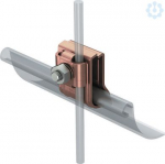 Gutter clamp RK-FIX, 2 x Rd 8mm, RK-FIX CU 5316468 | 4012195433736