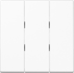 3-gang rocker, white, A500 A593BFWW | 4011377147973
