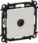 MALE TV SOCKET STAR WHITE VALENA LIFE 755649 | 3414970470799