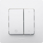 PUSH DIMMER 2 WIRES RLC 400W WHITE 665115 | 3245066651156