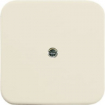 As cover for telephone connector boxes (VDo).   Can be knocked out for single or double connection.   As cover for Busch-Infoline&reg; power supply insert with accu 1519 U. 2CKA001724A0244 | 4011395082300