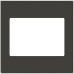 Color: Soft Black   Cover plate for speaker connection unit code: 8157.1 2CLA855710A1501 | 8427238148588