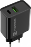 Natec Ribera USB Charger, 1xUSB-A, 1x USB-C, 20 W | NUC-2062 NUC-2062 | 5901969443110