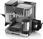 Coffee maker Luxe Caf&eacute; Pro 1650W, black/ stainless steel ES701EU | 622356289825