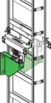 Wall bracket, Canalis KTA 2500A, KTC 3200A, edgewise vertical, side wall fixing system KTB0244ZA52 | 3606489485337