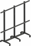 EDBAK Floor stand | TRV400.006 Videoconferencing trolley for Samsung | Height adjustment | 130 " | Maximum weight (capacity) 200 kg | Black TRV400.006 | 5902841105904