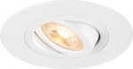 Downlight NEW TRIA 75XL, 10W, GU10, IP20/IK02, round, white 1007624 | 4024163280570
