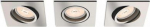 LED recessed luminaire DONEGAL 3xNW 230V GU10 3x5.5W nickel 915005424731 | 8718696161012