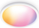 SuperSlim WiZ Luminaire 22W 2200-6500K RGB 2600lm LED IP20 White 929003300901 | 8720169072619