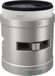 Modular tower light, Harmony XVU, Audible unit, silver, 60mm, buzzer, 24V AC DC XVUC9SQ | 3606480555886