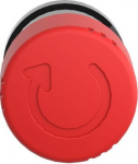 Emergency stop head, Harmony XB4, switching off, black metal, red mushroom 30mm, 22mm, trigger latch ZB4BS8347 | 3389110856545