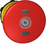 Illuminated emergency stop switching off head, Harmony XB5, plastic, red mushroom 40mm, 22mm, trigge ZB5AT8643M | 3389119003766