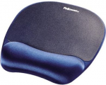 Mouse pad with memory wrist support foam, sapphire 9172801 | 043859589074