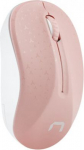 Computer mouse Toucan, Wireless, USB, AA, Pink-White NMY-1652 | 5901969426229