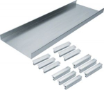 on-floor trunking base two-sided, width=250 height=40mm, dry care AKU2500402 | 4012002239445